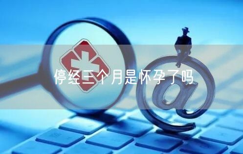 停经三个月是怀孕了吗(图1)